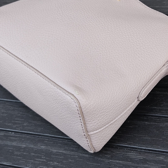 Ralph Lauren Andover Light Pink Crossbody Bag Small Mini Purse Long Strap - Picture 9 of 16